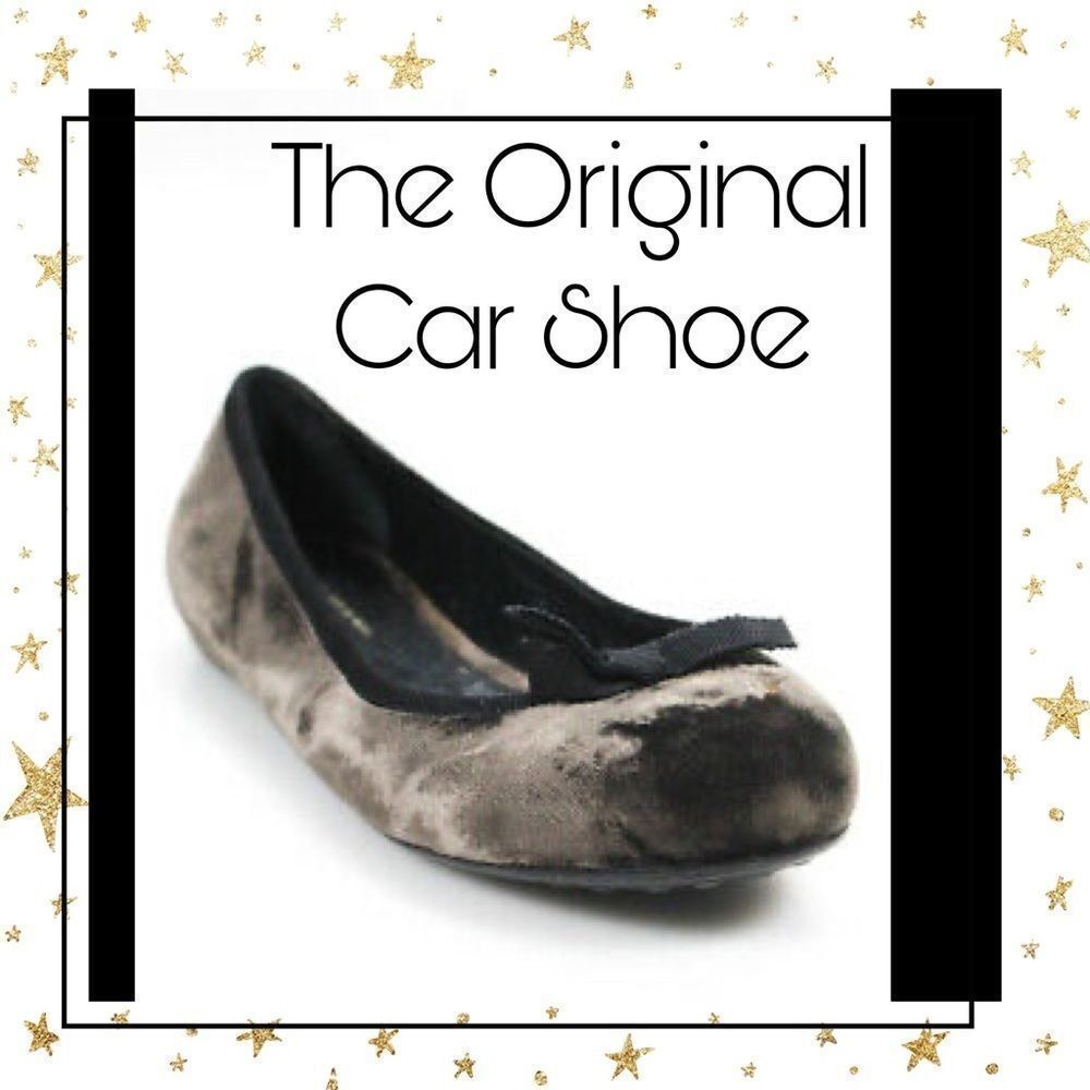 The
Original Car Shoe Brown Black Ballet Flats 37